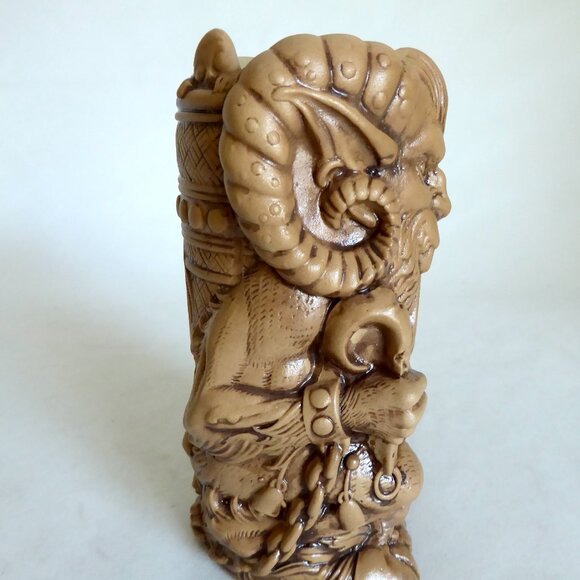 NEW 2019 KRAMPUS MONDO TEE-KIS BEAST NUTMEG VARIANT CERAMIC TIKI MUG - Picture 4 of 16